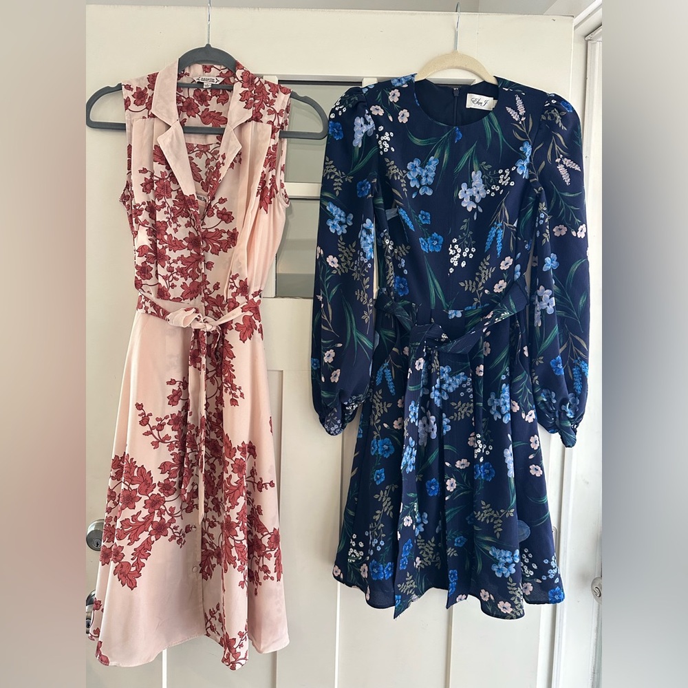 Lot of 2 Women's Dresses Nanette Lepore and Eliza J size 2
